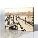 Eski Galata Köprüsü Kanvas Tablo