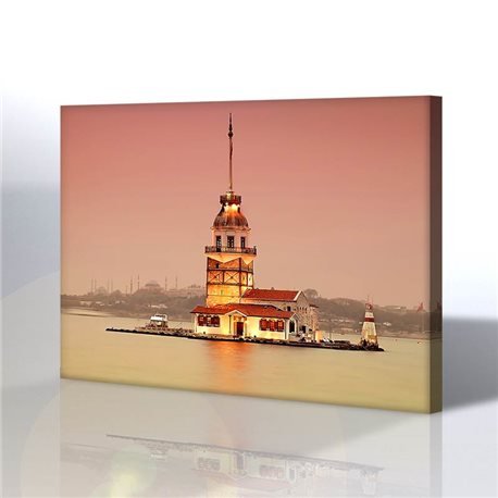 Kız Kulesi / İstanbul Kanvas Tablo