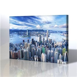 Hong Kong Kanvas Tablo