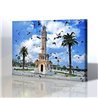 İzmir Saat Kulesi Kanvas Tablo
