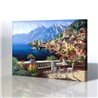 Balkon Sefası Kanvas Tablo