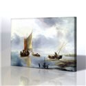 Manzara - Jan Van De Cappelle Kanvas Tablo