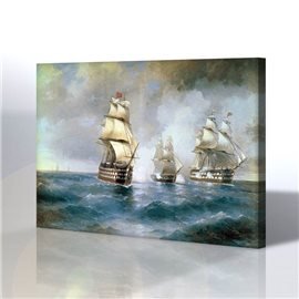 Manzara - Ivan Konstantinovich Aivazovsky Kanvas Tablo