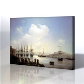 Manzara - Ivan Konstantinovich Aivazovsky Kanvas Tablo