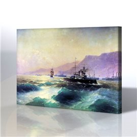 Manzara - Ivan Konstantinovich Aivazovsky Kanvas Tablo