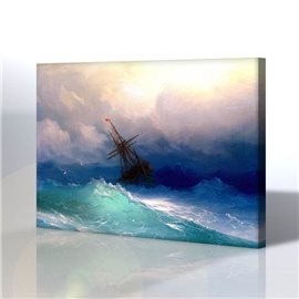 Manzara - Ivan Konstantinovich Aivazovsky Kanvas Tablo