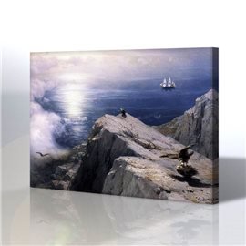 Manzara - Ivan Konstantinovich Aivazovsky Kanvas Tablo