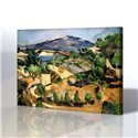 Klasik Manzara - Paul Cézanne Kanvas Tablo