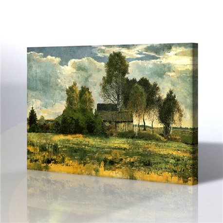 Klasik Manzara - Franz Moritz Wilhelm Marc Kanvas Tablo