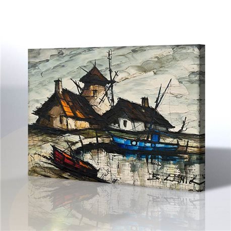 Klasik Manzara - Alan Zasi Kanvas Tablo