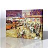 Kafe Manzarası Kanvas Tablo
