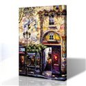 Kafe Restoran Manzarası Kanvas Tablo