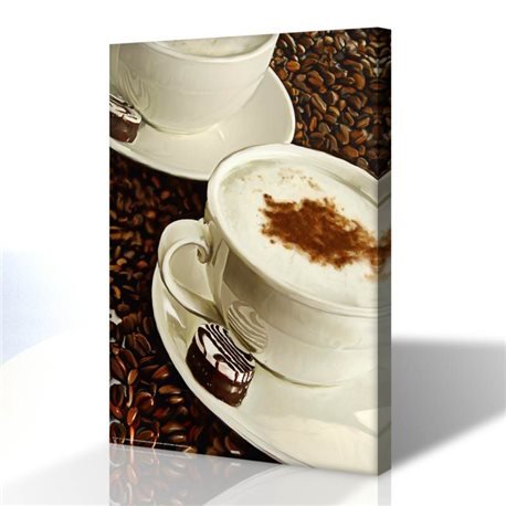 Cappuccino Kanvas Tablo