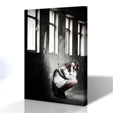 Depresyonda Kanvas Tablo