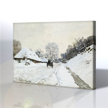 Manzara - Claude Monet Kanvas Tablo