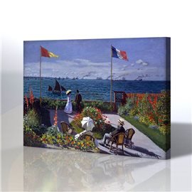 Manzara - Claude Monet Kanvas Tablo