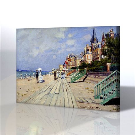 Manzara - Claude Monet Kanvas Tablo