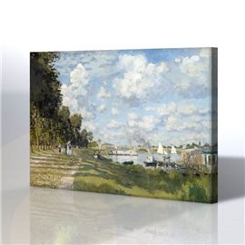 Manzara - Claude Monet Kanvas Tablo