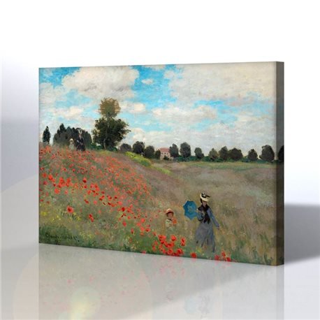 Manzara - Claude Monet Kanvas Tablo