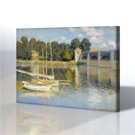 Manzara - Claude Monet Kanvas Tablo