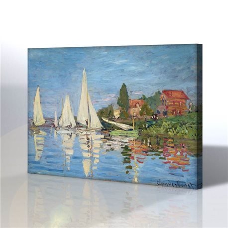 Manzara - Claude Monet Kanvas Tablo
