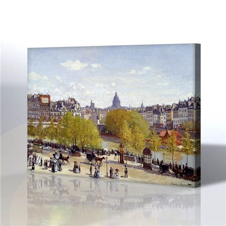 Manzara - Claude Monet Kanvas Tablo