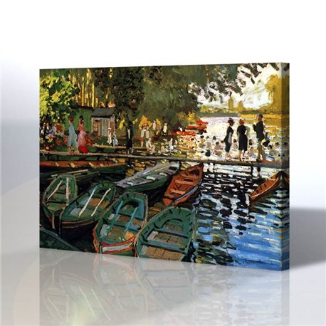 Manzara - Claude Monet Kanvas Tablo