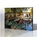 Manzara - Claude Monet Kanvas Tablo