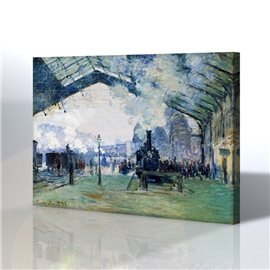 Manzara - Claude Monet Kanvas Tablo