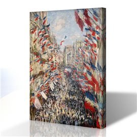 Manzara - Claude Monet Kanvas Tablo