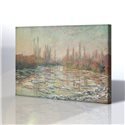 Manzara - Claude Monet Kanvas Tablo