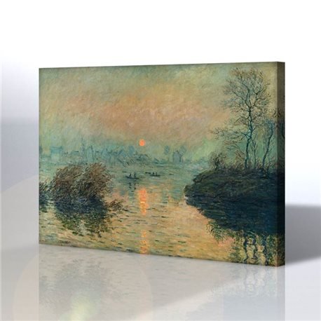Manzara - Claude Monet Kanvas Tablo