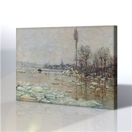 Manzara - Claude Monet Kanvas Tablo