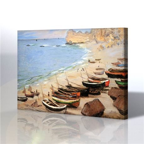 Manzara - Claude Monet Kanvas Tablo