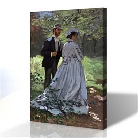 Manzara - Claude Monet Kanvas Tablo