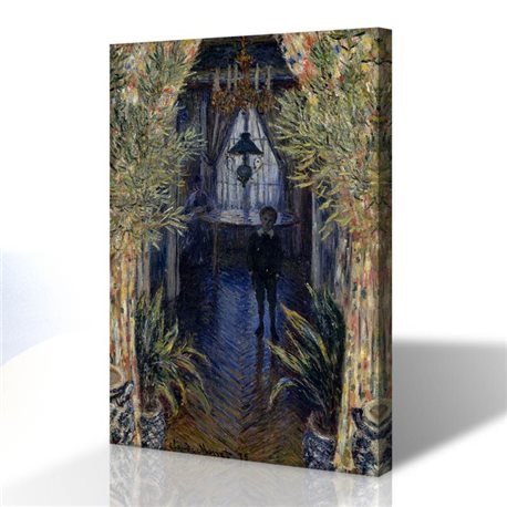 Manzara - Claude Monet Kanvas Tablo