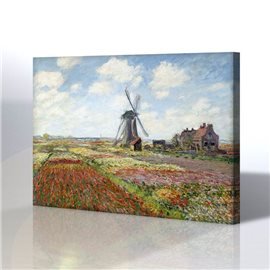Manzara - Claude Monet Kanvas Tablo