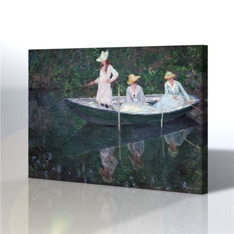 Manzara - Claude Monet Kanvas Tablo