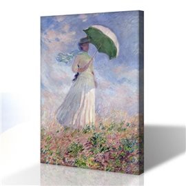 Manzara - Claude Monet Kanvas Tablo