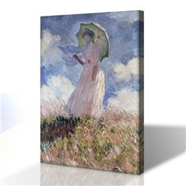 Manzara - Claude Monet Kanvas Tablo