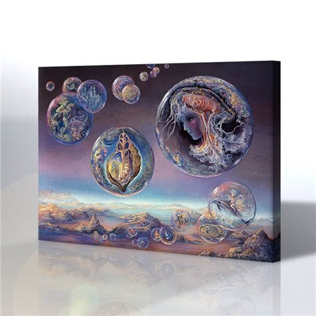 Dekoratif - Josephine Wall Kanvas Tablo