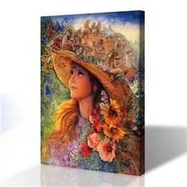 Dekoratif - Josephine Wall Kanvas Tablo