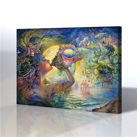 Dekoratif - Josephine Wall Kanvas Tablo