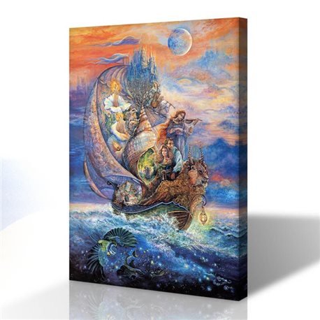 Dekoratif - Josephine Wall Kanvas Tablo