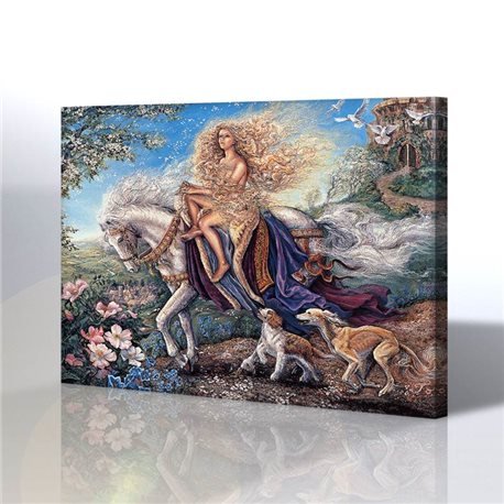 Dekoratif - Josephine Wall Kanvas Tablo