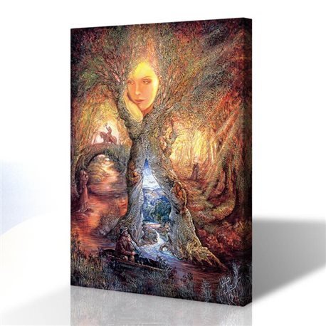 Dekoratif - Josephine Wall Kanvas Tablo