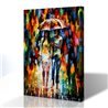 Sokak Manzarası - Leonid Afremov Kanvas Tablo