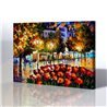 Sokak Manzarası - Leonid Afremov Kanvas Tablo
