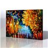 Sokak Manzarası - Leonid Afremov Kanvas Tablo