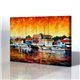 Sokak Manzarası - Leonid Afremov Kanvas Tablo
